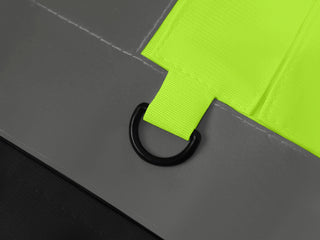 Chaleco de seguridad personalizado con logotipo, chaleco reflectante de alta visibilidad, clase 2, chaleco de trabajo de construcción de seguridad.