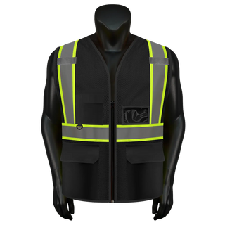 Breathable Mesh Safety Vest High-Visibility & Reflective Free Custom Printing (S-4XL) CustomTok