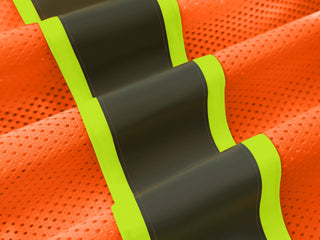 Breathable Mesh Safety Vest High-Visibility & Reflective Free Custom Printing (S-4XL) CustomTok