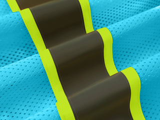 Breathable Mesh Safety Vest High-Visibility & Reflective Free Custom Printing (S-4XL) CustomTok