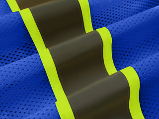 Breathable Mesh Safety Vest High-Visibility & Reflective Free Custom Printing (S-4XL) CustomTok