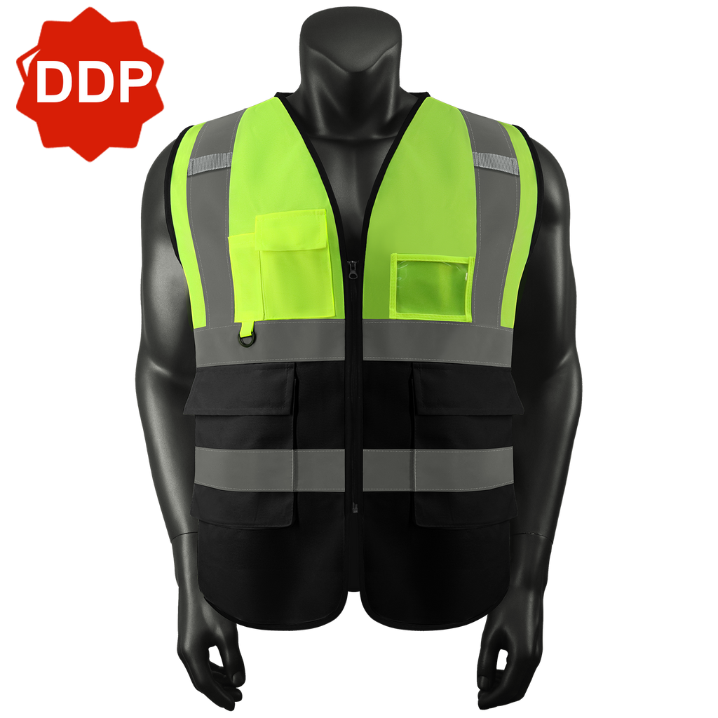 Custom Safety Vest - Hi Vis Reflective Safety Gear – CustomTok